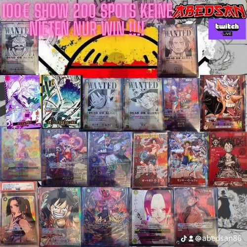 Ticket für die 100€ Show